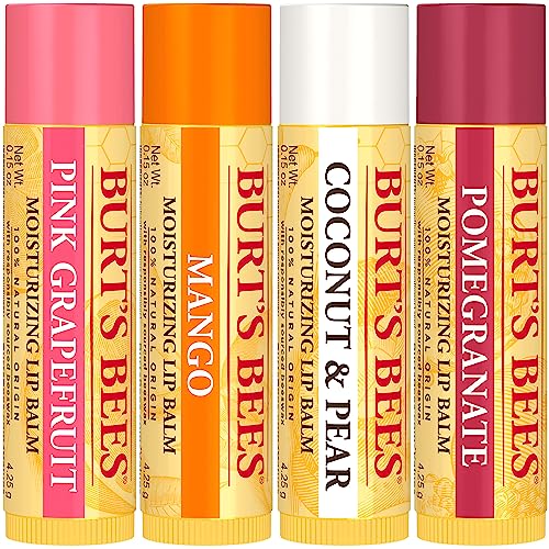 Burt's Bees 100% Natural Moisturizing Lip Balm (Superfruit) - Maple Wellness Supplements