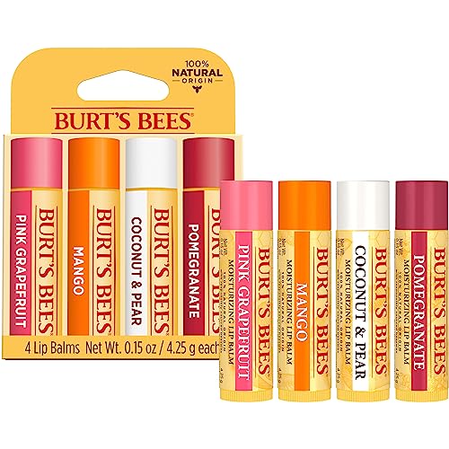 Burt's Bees 100% Natural Moisturizing Lip Balm (Superfruit) - Maple Wellness Supplements