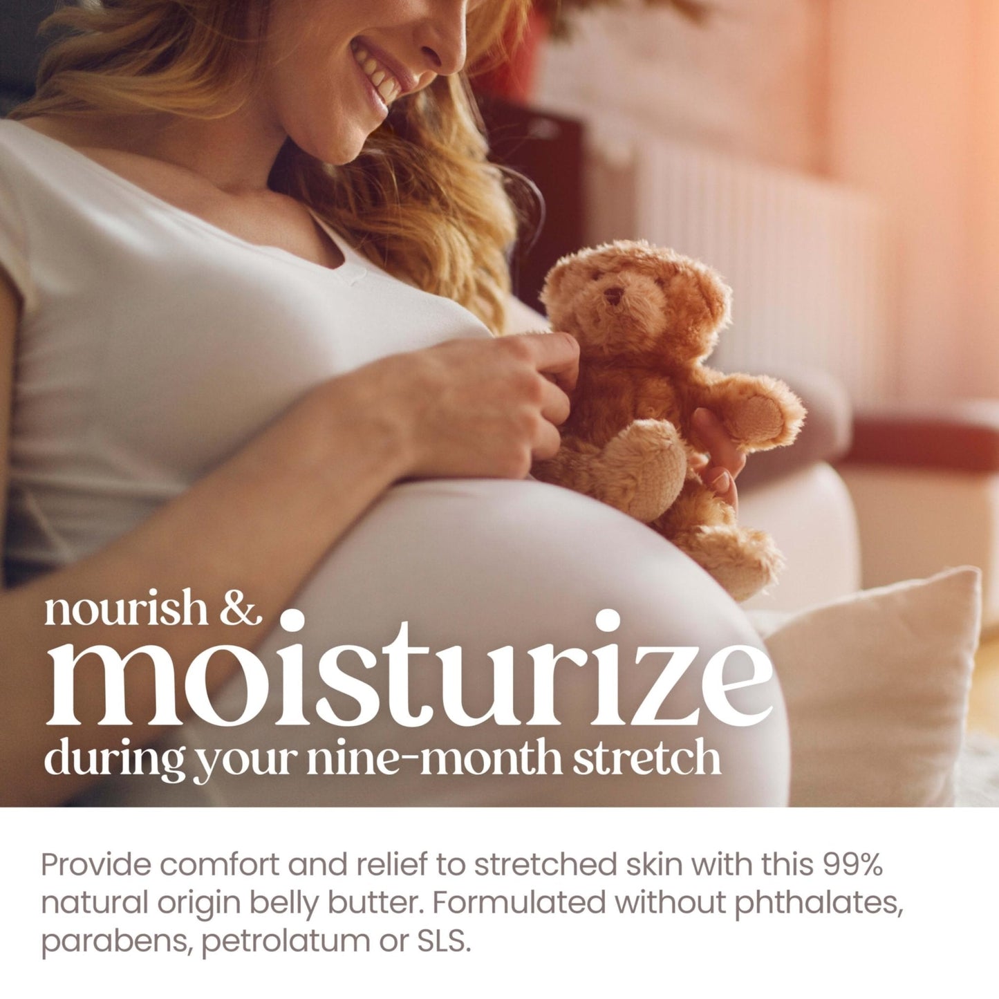 Burt's Bees Mama Belly Butter Stretch Mark Cream for Pregnancy Massages Body & Reduces Scar Appearance, Prenatal & Postnatal Tummy Skin Care - Maple Wellness Supplements