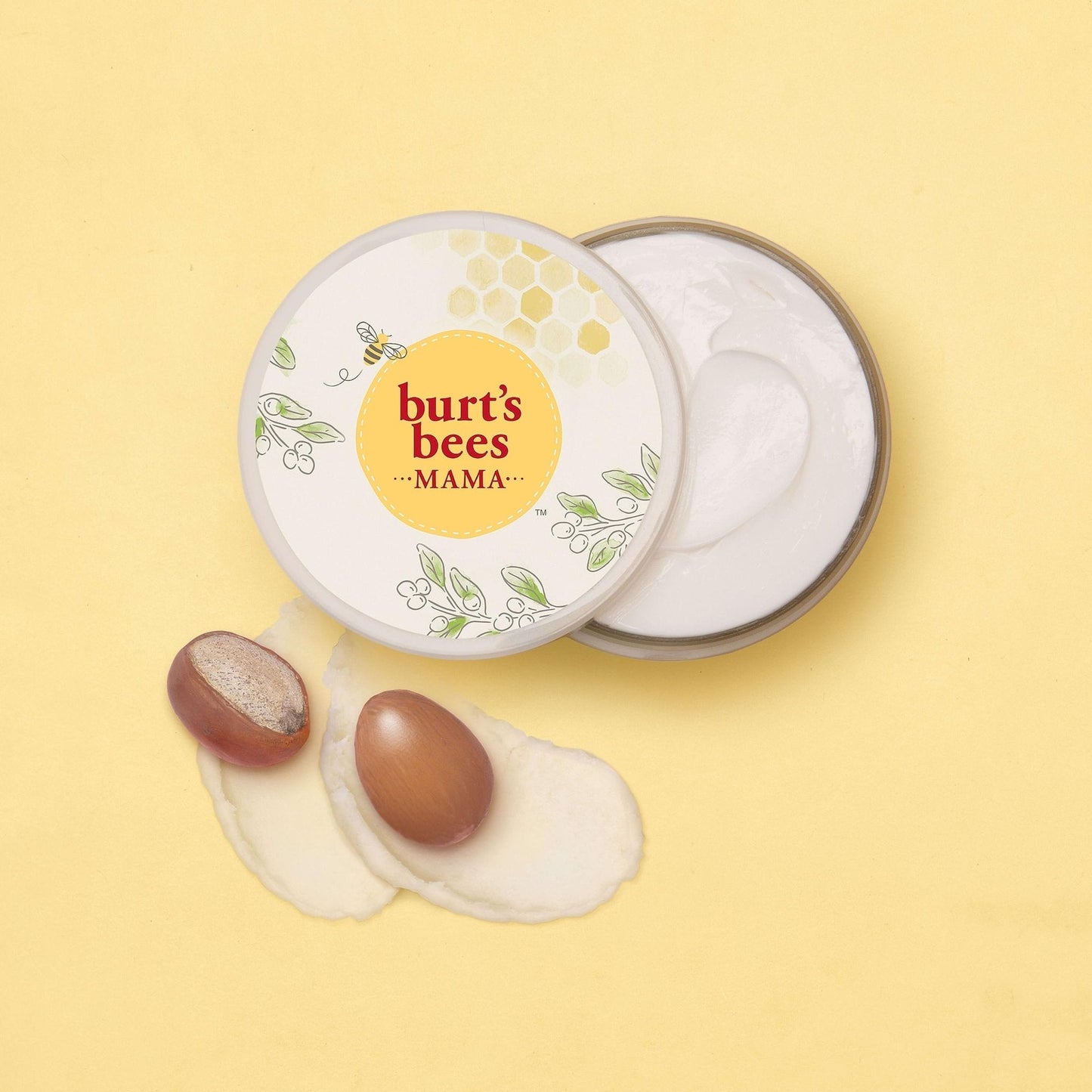 Burt's Bees Mama Belly Butter Stretch Mark Cream for Pregnancy Massages Body & Reduces Scar Appearance, Prenatal & Postnatal Tummy Skin Care - Maple Wellness Supplements