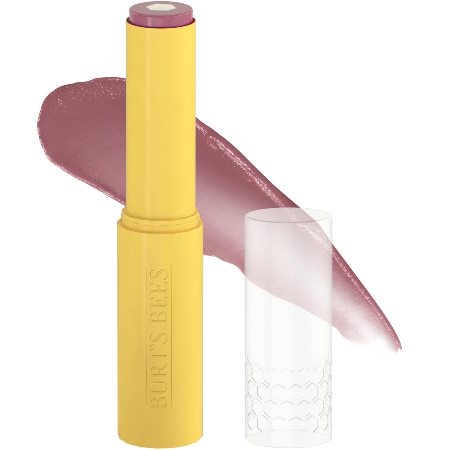Burt’s Bees Tinted Boosted Balm, Misty Mauve, Hydrating Tinted Lip Balm with Vitamin C, E, and F Core, 24 Hour Lip Moisturizer - Maple Wellness Supplements