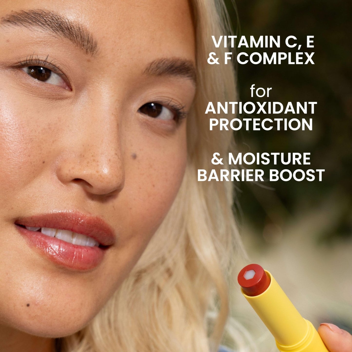 Burt’s Bees Tinted Boosted Balm, Misty Mauve, Hydrating Tinted Lip Balm with Vitamin C, E, and F Core, 24 Hour Lip Moisturizer - Maple Wellness Supplements