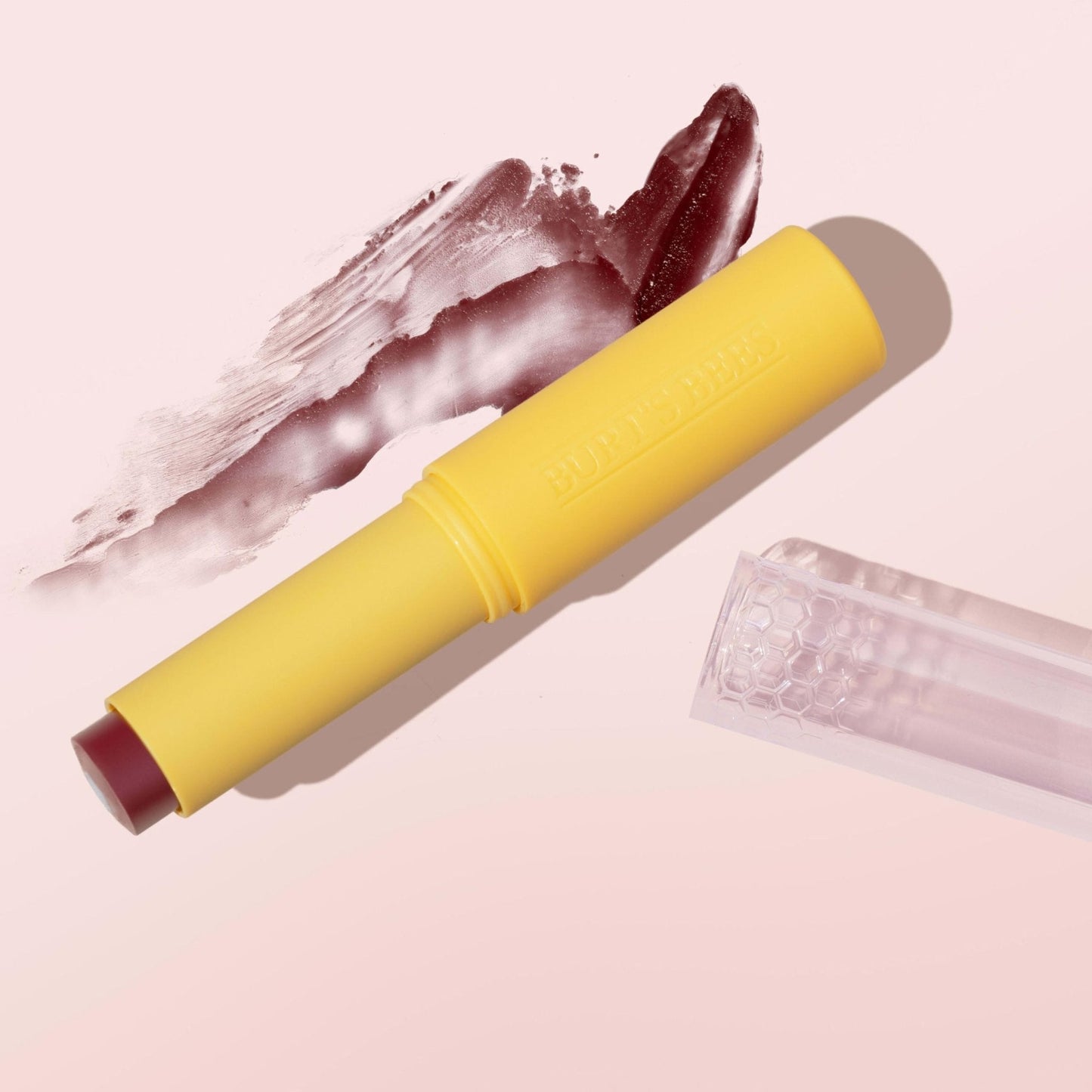 Burt’s Bees Tinted Boosted Balm, Misty Mauve, Hydrating Tinted Lip Balm with Vitamin C, E, and F Core, 24 Hour Lip Moisturizer - Maple Wellness Supplements