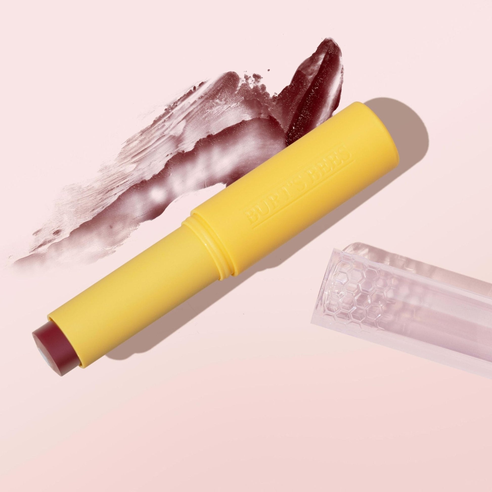 Burt’s Bees Tinted Boosted Balm, Misty Mauve, Hydrating Tinted Lip Balm with Vitamin C, E, and F Core, 24 Hour Lip Moisturizer - Maple Wellness Supplements