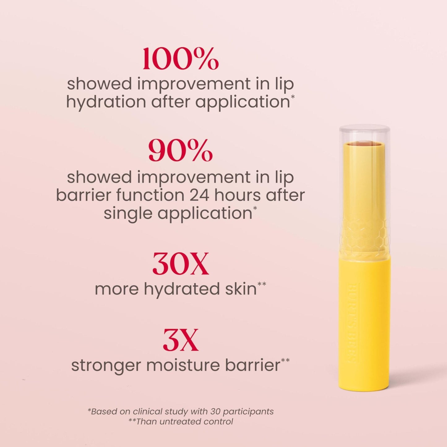 Burt’s Bees Tinted Boosted Balm, Misty Mauve, Hydrating Tinted Lip Balm with Vitamin C, E, and F Core, 24 Hour Lip Moisturizer - Maple Wellness Supplements