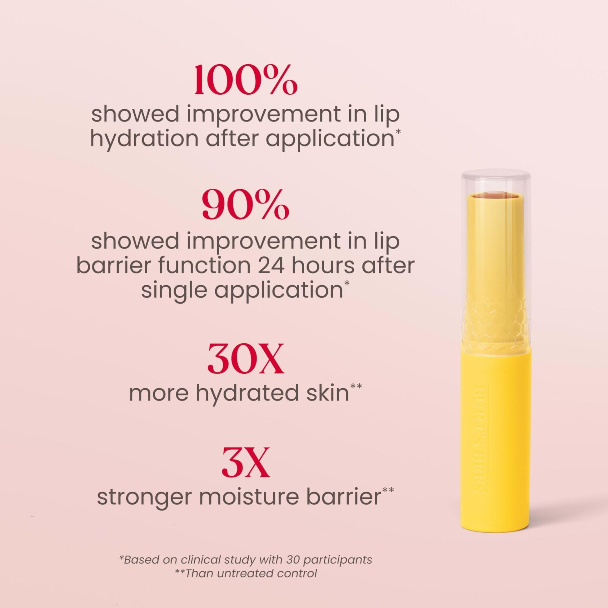 Burt’s Bees Tinted Boosted Balm, Misty Mauve, Hydrating Tinted Lip Balm with Vitamin C, E, and F Core, 24 Hour Lip Moisturizer - Maple Wellness Supplements