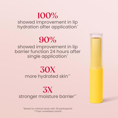 Burt’s Bees Tinted Boosted Balm, Misty Mauve, Hydrating Tinted Lip Balm with Vitamin C, E, and F Core, 24 Hour Lip Moisturizer - Maple Wellness Supplements