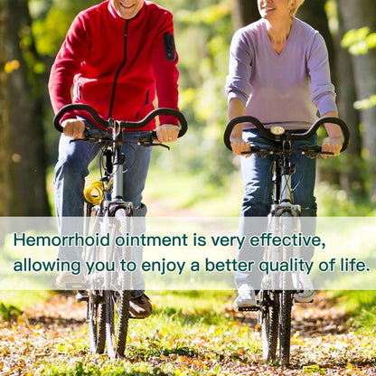 BXQJRJ Hemorrhoid Ointment,Herbal hemorrhoid Gel,Effectively relieves Anal discomfort,Suitable for Men and Women,Fast-Acting hemorrhoid Ointment (20g) - Maple Wellness Supplements