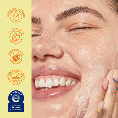 BYOMA Creamy Jelly Cleanser - Hydrating Facial Cleanser for Skin Barrier Repair -Tri-Ceramide Face Wash for Sensitive Skin & All Skin Types - Maple Wellness Supplements