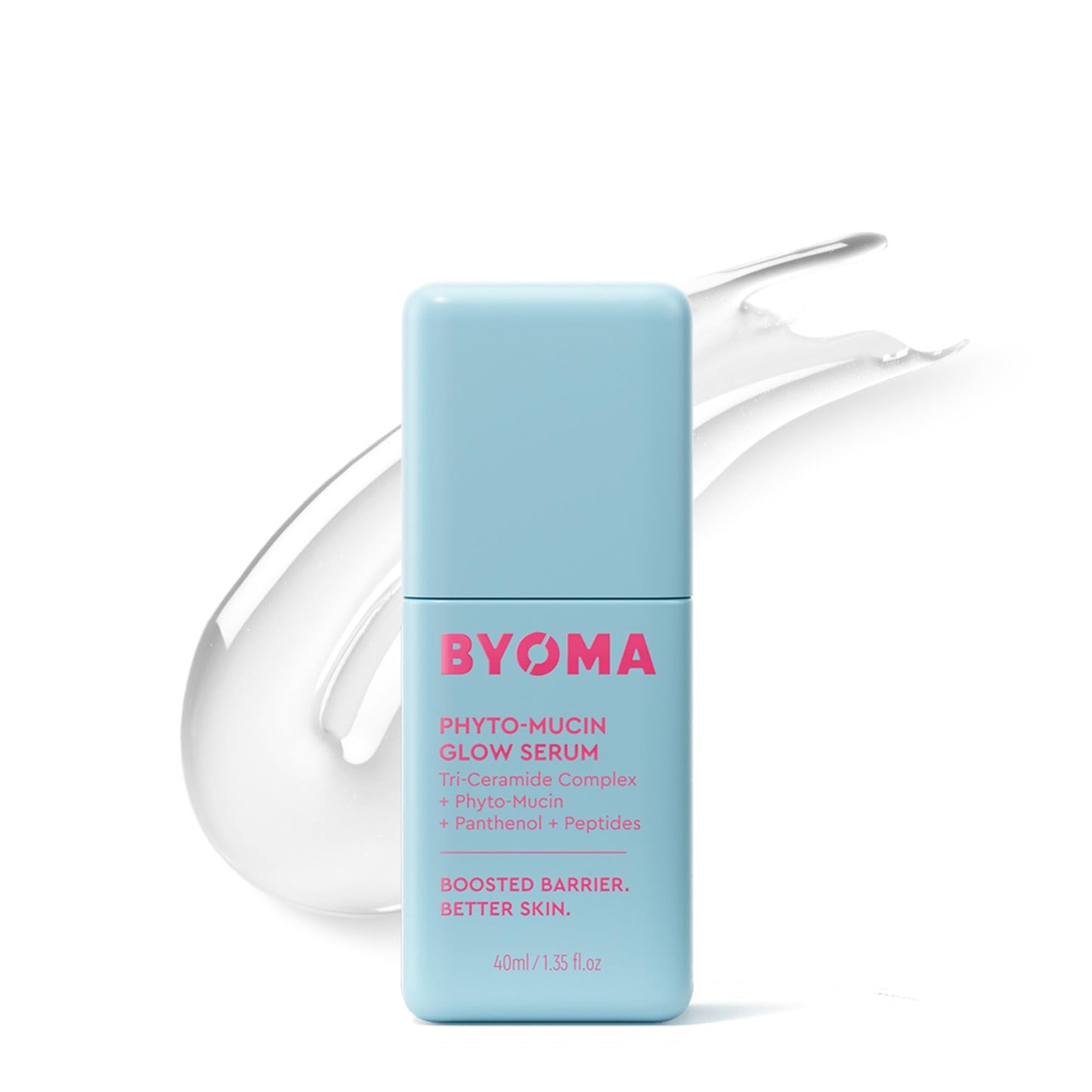 BYOMA Phyto-Mucin Glow Serum - Mucin Face Serum for Glass Skin - Plumps, Primes - Maple Wellness Supplements