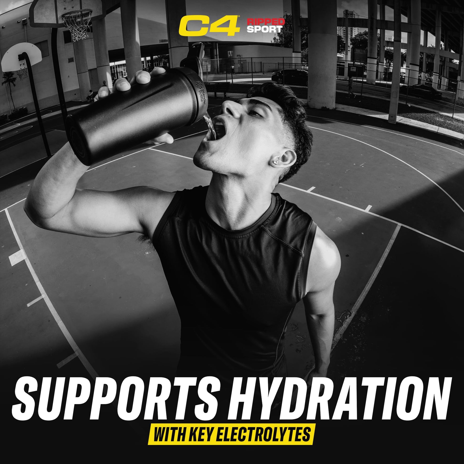 C4 Ripped Sport Pre Workout Powder Fruit Punch - NSF Certified for Sport + Zero Sugar Preworkout Energy Supplement for Men & Women - 135mg Caffeine - Maple Wellness Supplements