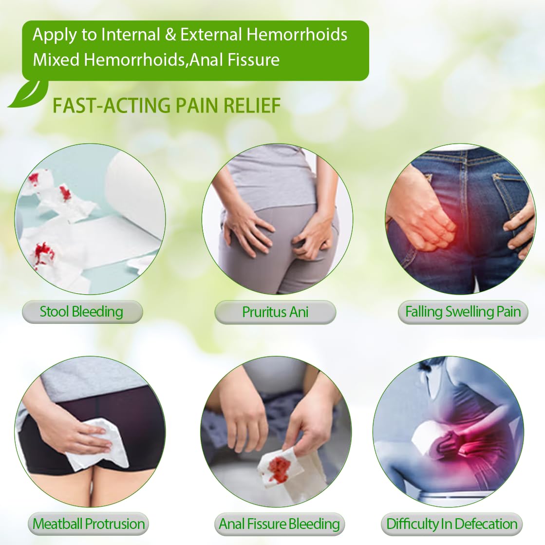 CainNeks Hemorrhoid & Fissure Relief Ointment 20g– 4% Lidocaine Maximum Strength Hemorrhoid Cream, Fast Itching Burning Swelling Relief, Herbs Fast Acting Ingredients. 0.7 oz. - Maple Wellness Supplements