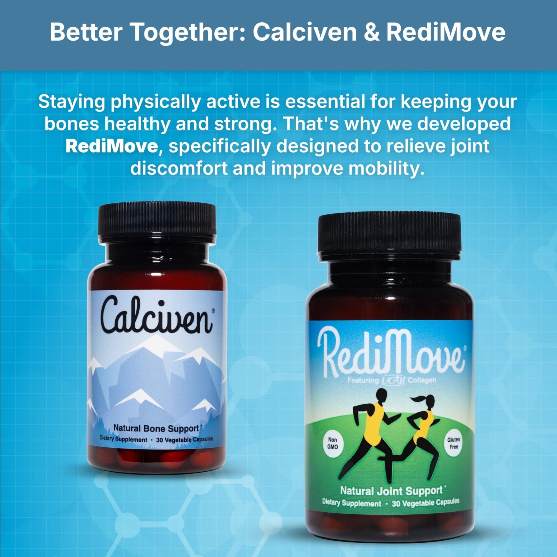 Calciven - Natural Bone Support Supplement - Non-GMO, Gluten-Free - Maple Wellness Supplements