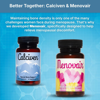 Calciven - Natural Bone Support Supplement - Non-GMO, Gluten-Free - Maple Wellness Supplements