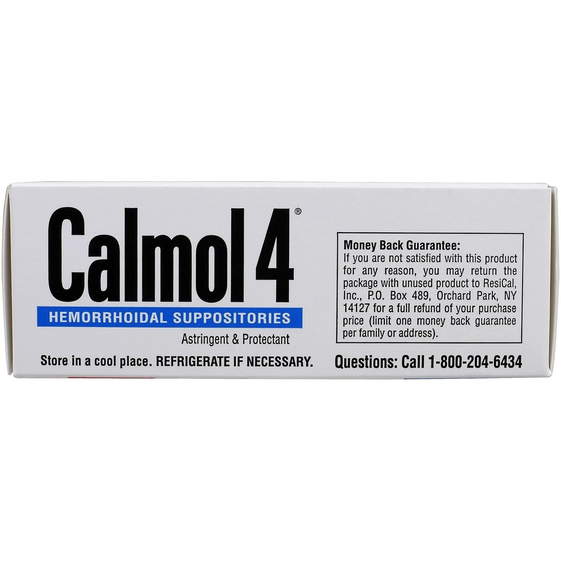 Calmol 4 Hemorrhoidal Suppositories with Soothing Natural Ingredients, 24 Count - Maple Wellness Supplements