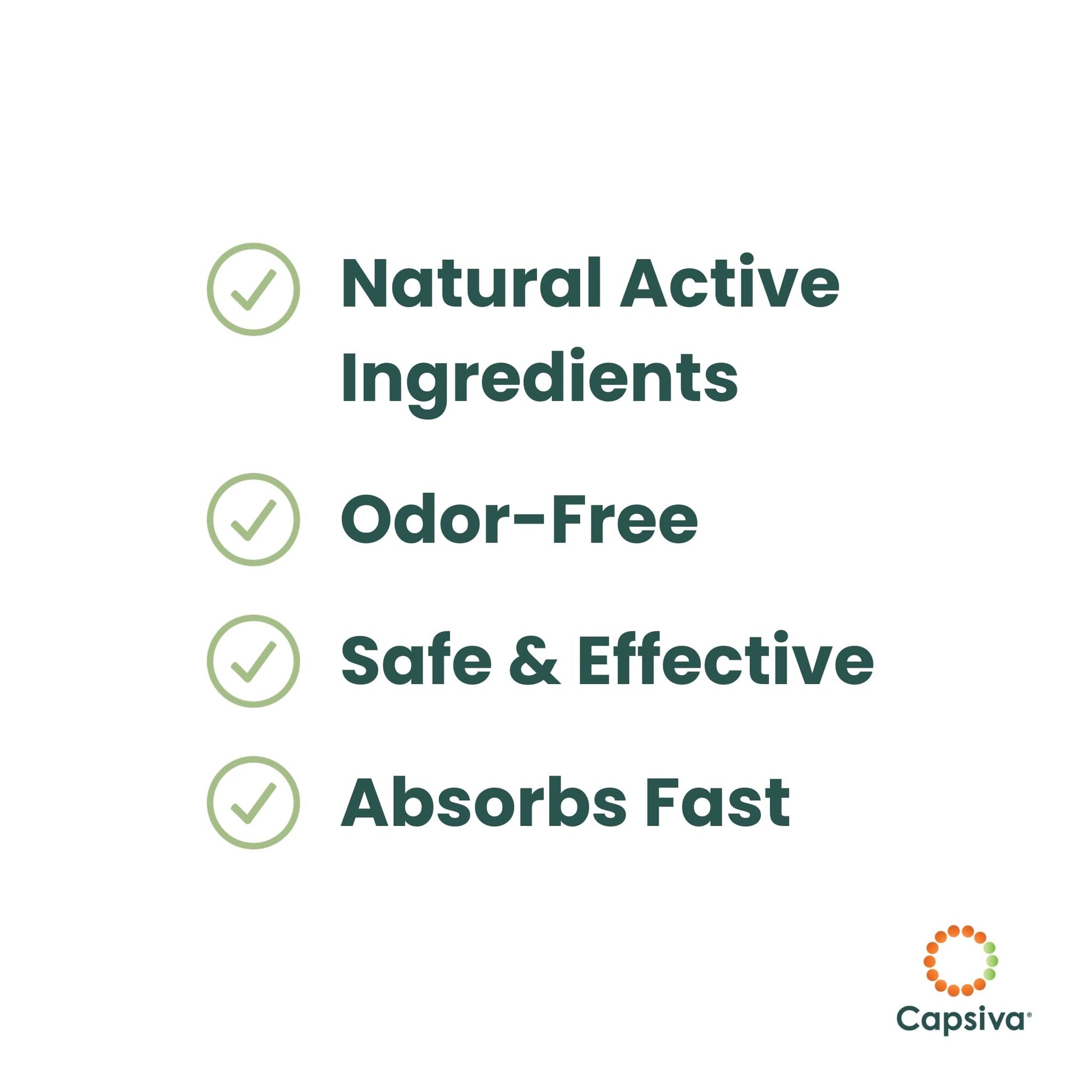 Capsiva Pain Relief Topical 3oz Tube, for Your Hands, Neck, Back, Joints, Non-Greasy, No Burn, Odor Free, Homeopathic Active Ingredients, Contains Capsaicin & Arnica, Absorbs Fast - Maple Wellness Supplements