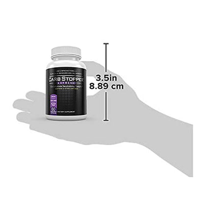 Carb Stopper Extreme (5 Bottles Maximum Strength, Natural Carbohydrate and Starch - Maple Wellness Supplements