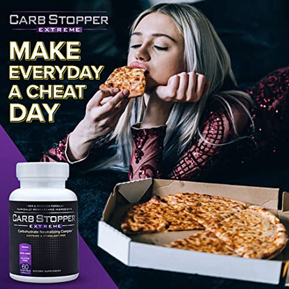 Carb Stopper Extreme: Maximum Strength, Natural Carbohydrate and Starch Neutralizer - Maple Wellness Supplements