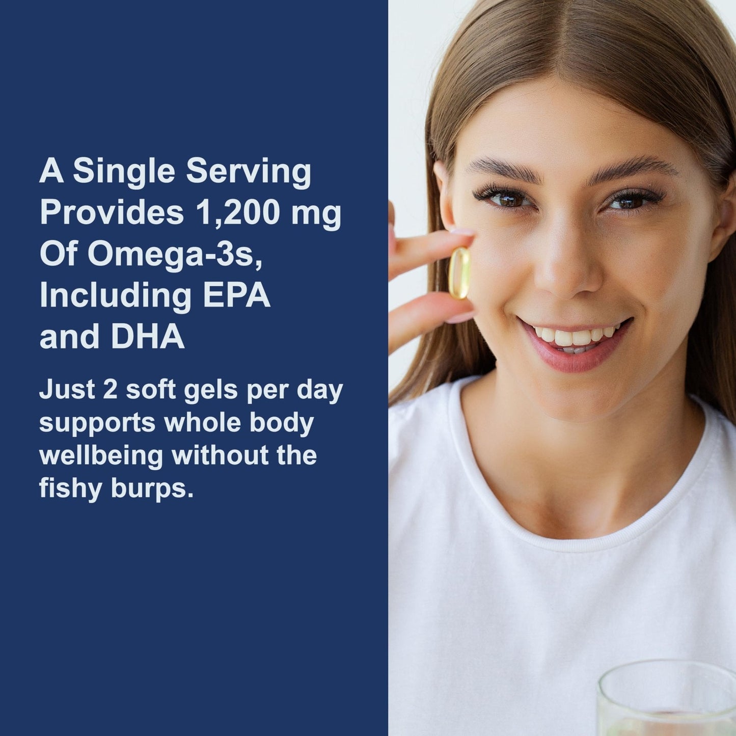 Carlson - Super Omega-3 Gems, 1200 mg Omega-3 Fatty Acids with EPA and DHA, Wild-Caught Norwegian Supplement, Sustainably Sourced Fish Oil Capsules, - Maple Wellness Supplements