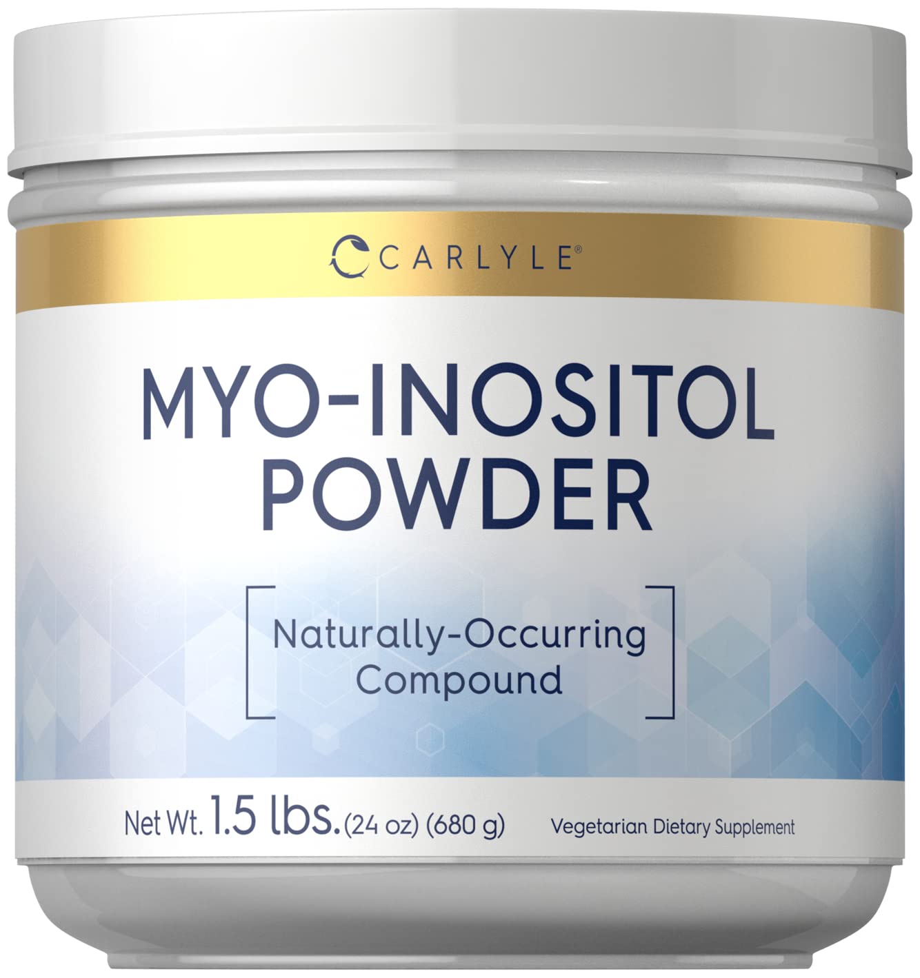 Carlyle Myo-Inositol Powder Supplement | 1.5 lbs | Naturally Occuring Compound - Maple Wellness Supplements