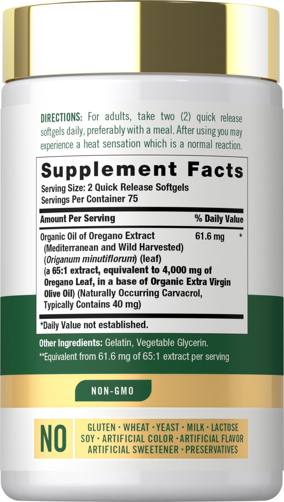 Carlyle Oregano Oil Supplement | 150 Softgel Capsules | Contains Carvacrol | Non-GMO & Gluten Free Formula - Maple Wellness Supplements