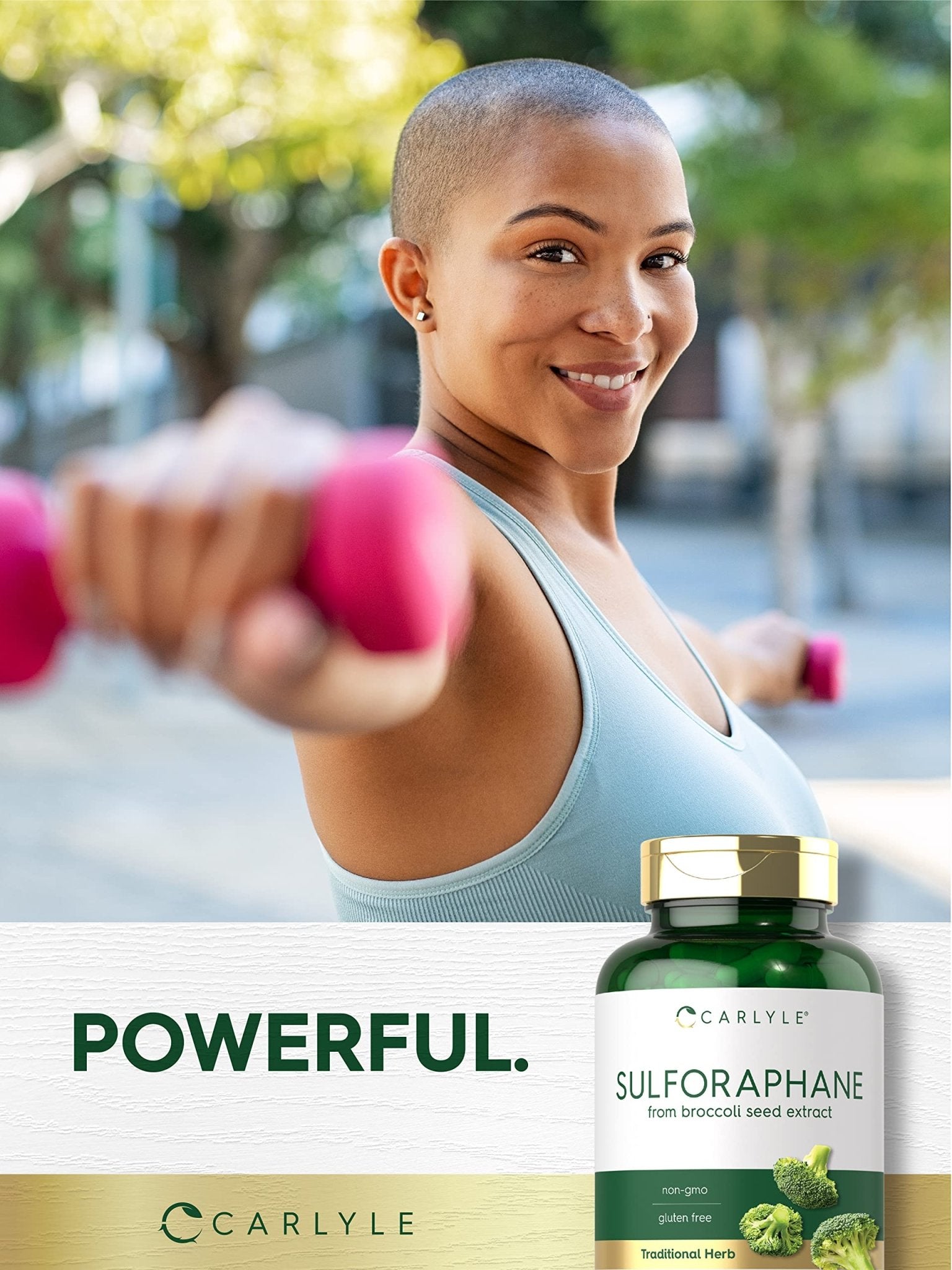Carlyle Sulforaphane | from Broccoli Seed Extract | 180 Capsules | Traditional Herbal - Maple Wellness Supplements