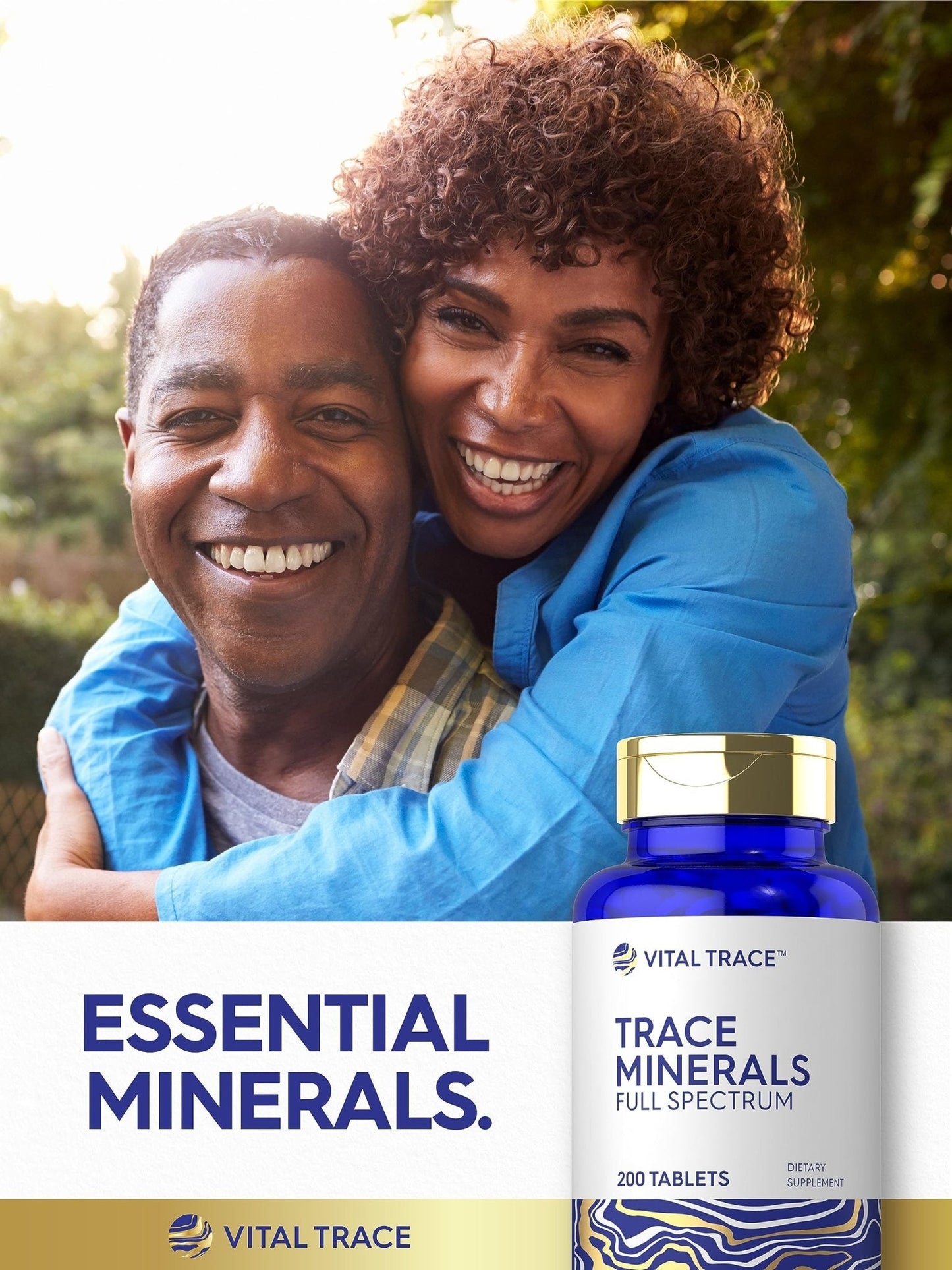 Carlyle Trace Minerals | 200 Tablets | Full Spectrum Supplement | Non-GMO & Gluten Free Complex | by Vital Trace - Maple Wellness Supplements