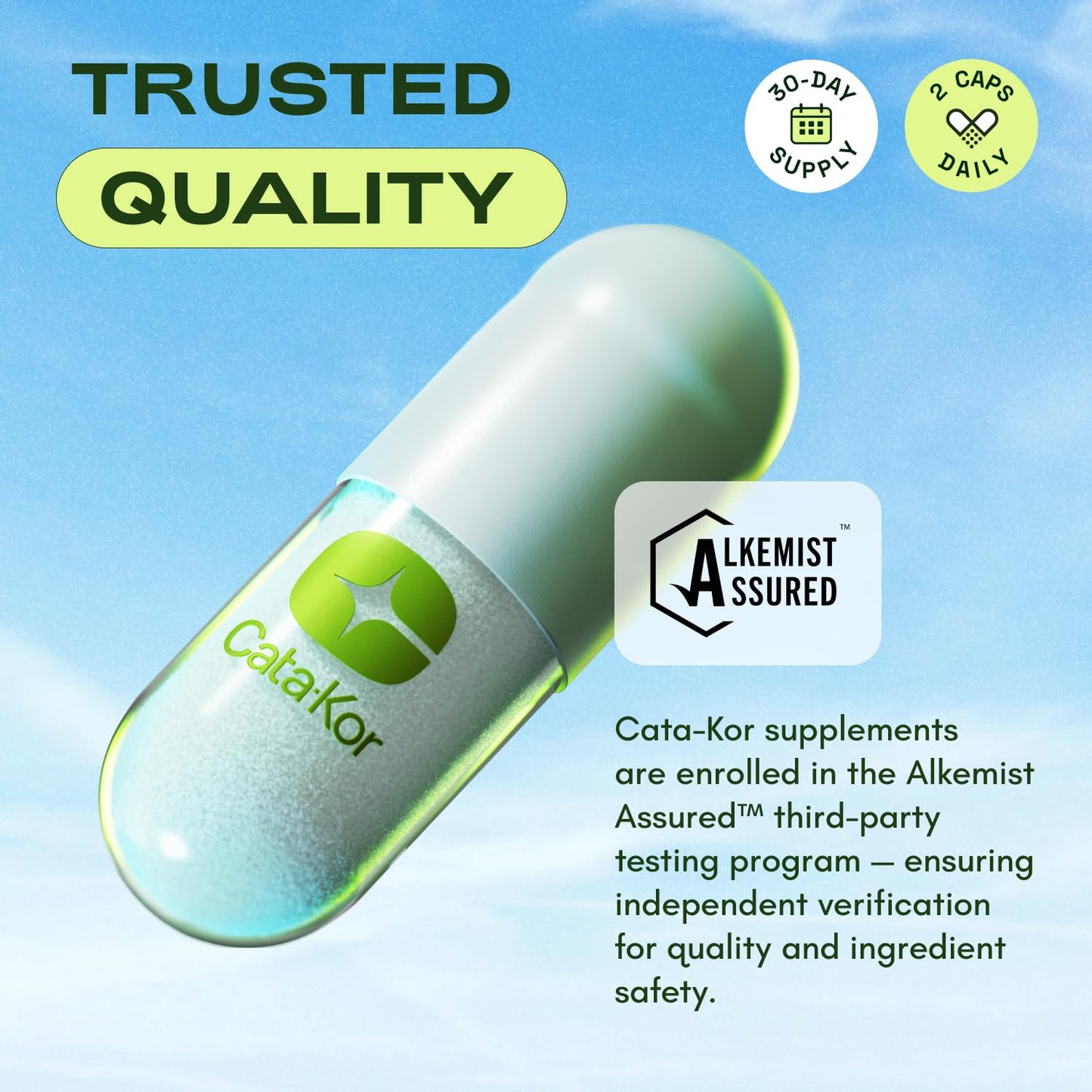 Cata-Kor NMN Supplement Alternative – Liposomal NAD+ Supplement - NAD CORE 30-Day Supply 60 Capsules - Maple Wellness Supplements