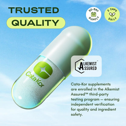 Cata-Kor NMN Supplement Alternative – Liposomal NAD+ Supplement – Third-Party Tested – NAD CORE – 30-Day Supply – 60 Capsules - Maple Wellness Supplements