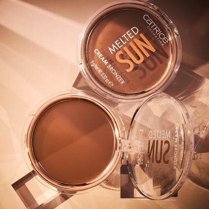 Catrice | Melted Sun Cream Bronzer, Easy to Blend Buildable Coverage for Long Lasting Bronzed Glow, Vegan & Cruelty Free, Without Parabens, Oil & Microplastic Particles (30 | Pretty Tanned) - Maple Wellness Supplements