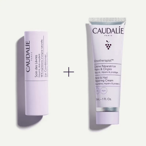 CAUDALIE Vinotherapist Duo Set for Hands & Lips - Maple Wellness Supplements