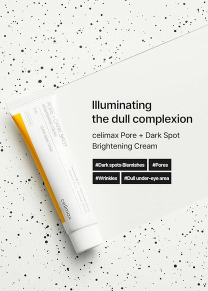 celimax Pore+Dark Spot Brightening Cream | with Niacinamide, Tranexamic Acid, TXA Cream - Maple Wellness Supplements