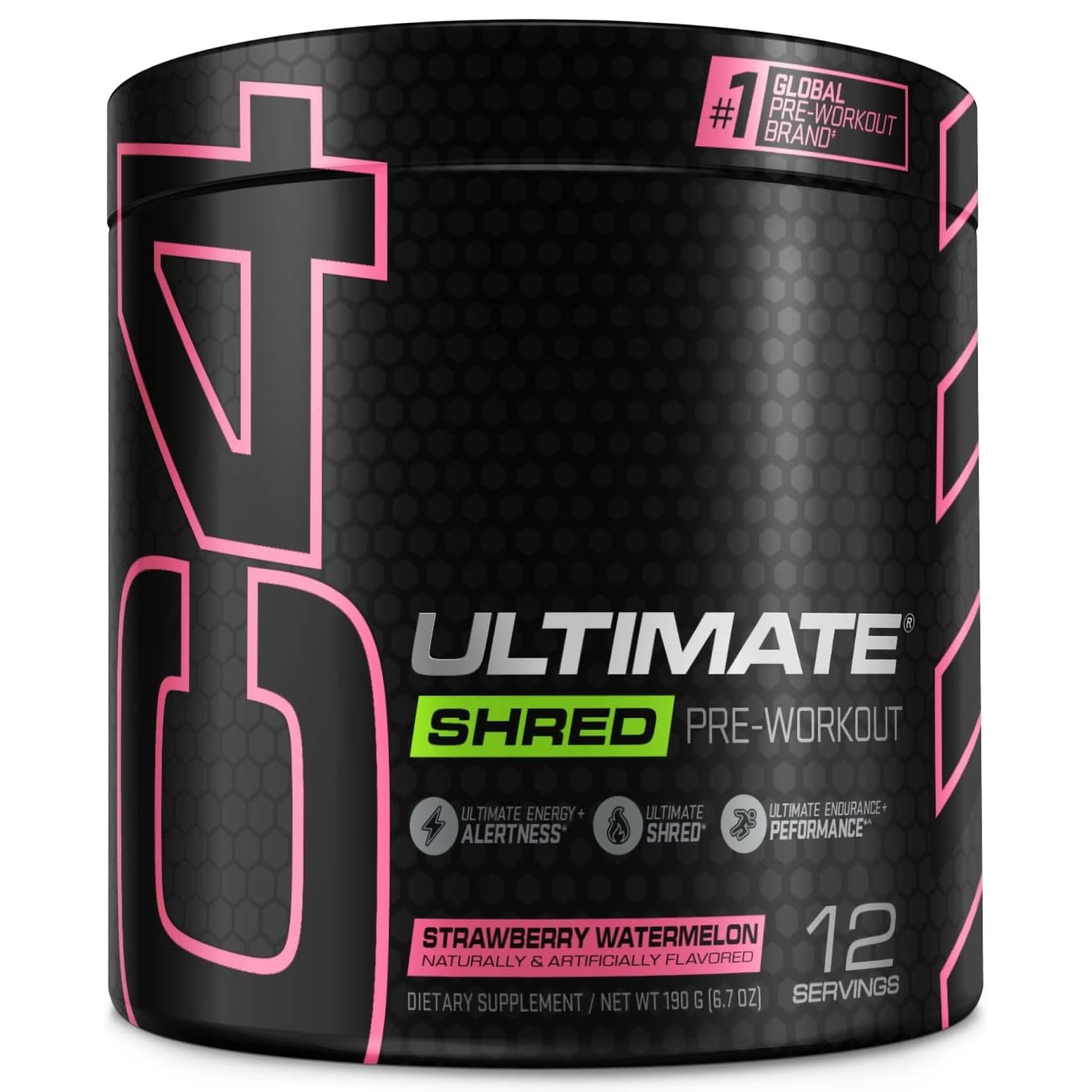 Cellucor C4 Ultimate Shred Pre Workout Powder, Fat Burner for Men & Women, Weight Loss - Maple Wellness Supplements