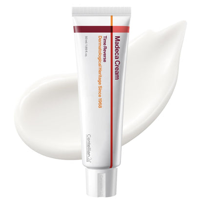 CENTELLIAN 24 Madeca Cream Time Reverse (1.69 fl oz) - TECA Centella Asiatica Glow Face Cream Moisturizer, Hydrating - Maple Wellness Supplements