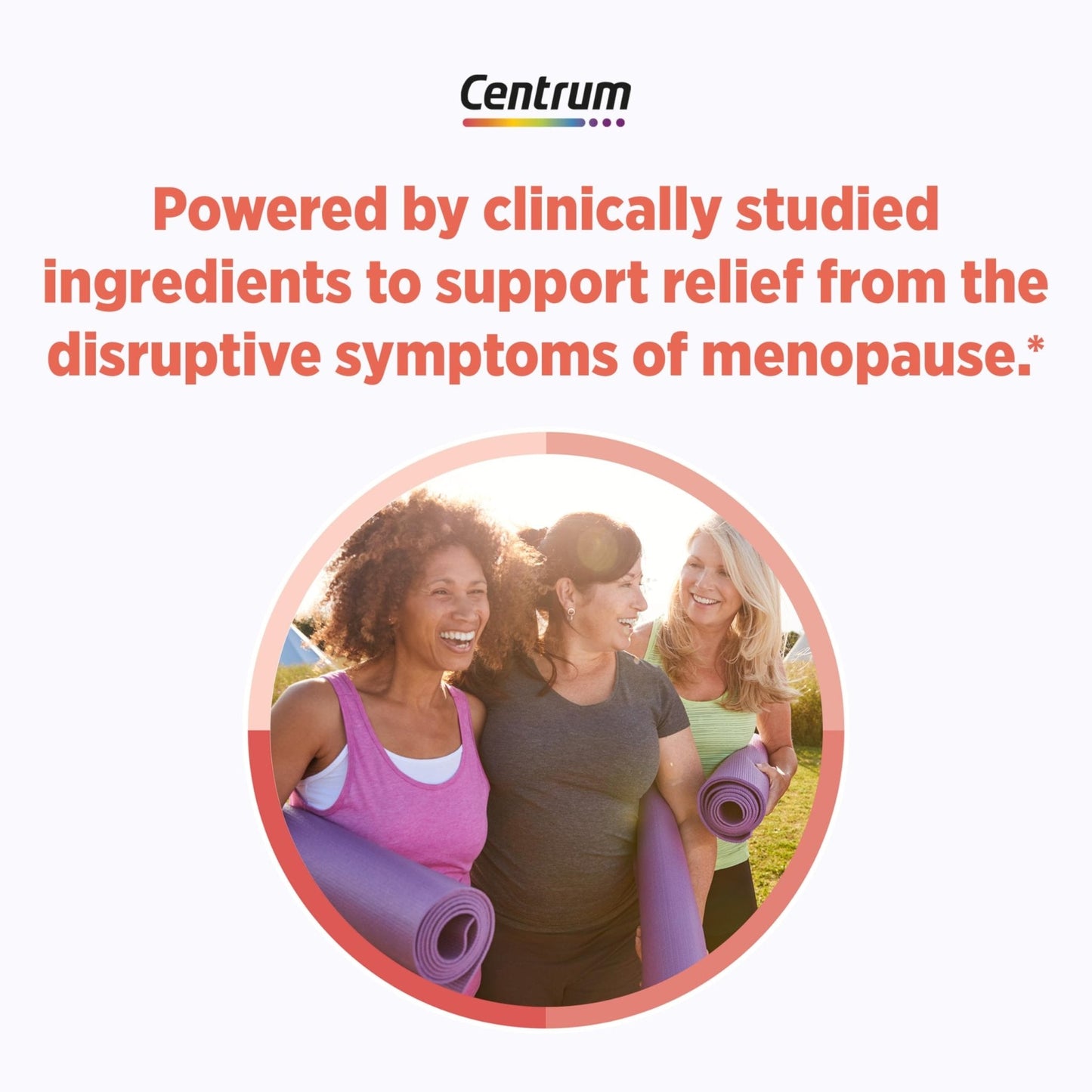 Centrum Clear Mind and Calm Mood Menopause Support Tablets, with Clinically Studied enXtra, 30 Count - Maple Wellness Supplements