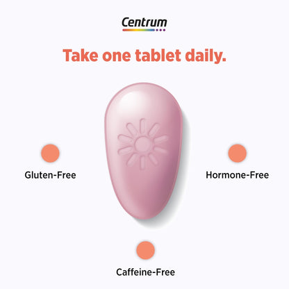 Centrum Clear Mind and Calm Mood Menopause Support Tablets, with Clinically Studied enXtra, 30 Count - Maple Wellness Supplements
