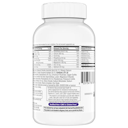 Centrum Minis Silver Women's Multivitamin for Women 50 Plus, Multimineral Supplement with Vitamin D3, B Vitamins, Non-GMO Ingredients - Maple Wellness Supplements