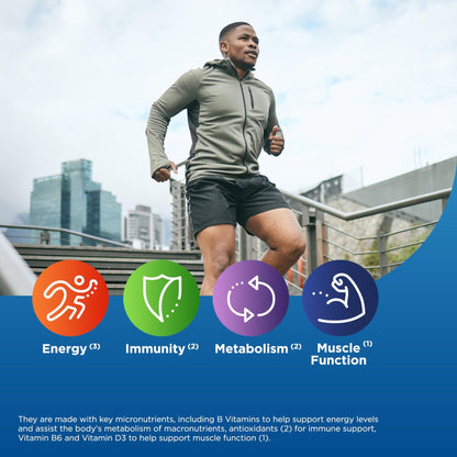 Centrum Multivitamin for Men, Multivitamin/Multimineral Supplement with Vitamin D3, B Vitamins and Antioxidants, Gluten Free - Maple Wellness Supplements