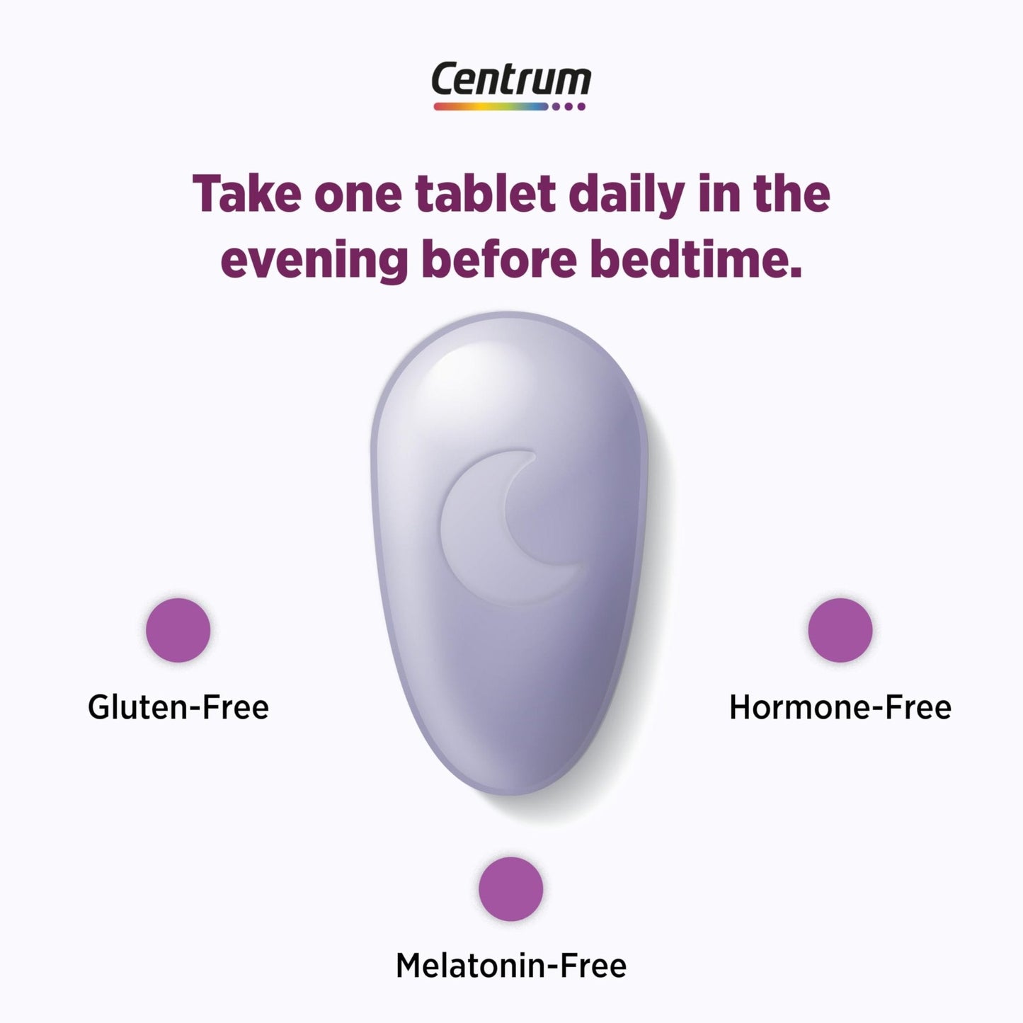 Centrum Restful Sleep Menopause Support Tablets, Supplement with Clinically Studied DailyZz and geniVida, 28 Count - Maple Wellness Supplements