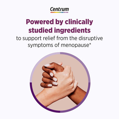 Centrum Restful Sleep Menopause Support Tablets, Supplement with Clinically Studied DailyZz and geniVida, 28 Count - Maple Wellness Supplements