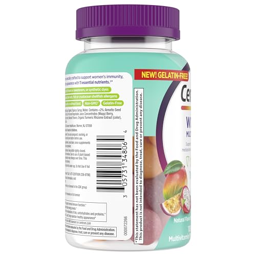 Centrum Women’s Multivitamin Gummies, Immune, Energy, Healthy Appearance Support, 100 Count, 50 Day Supply - Maple Wellness Supplements