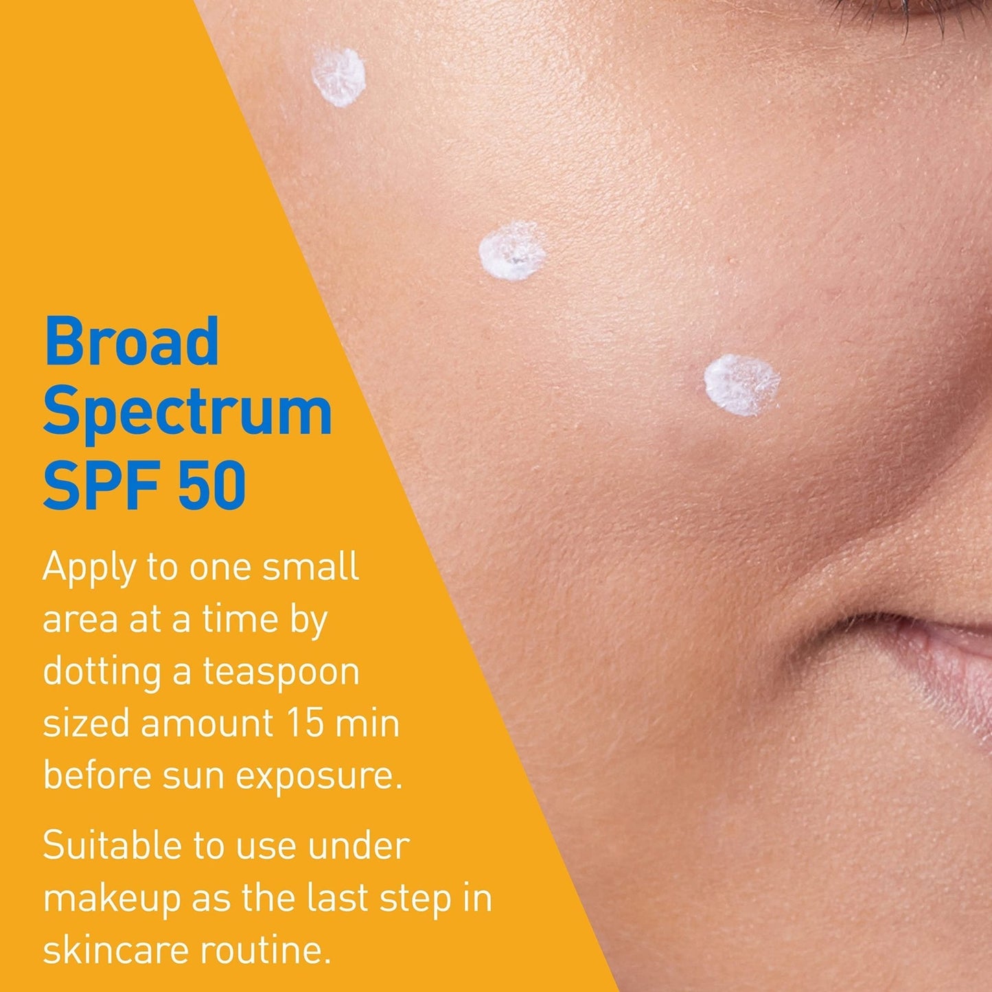 CeraVe 100% Mineral Sunscreen SPF 50, Face sunscreen With Zinc Oxide & Titanium Dioxid - Maple Wellness Supplements