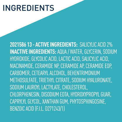 CeraVe Acne Control Gel, 2% Salicylic Acid Treatment With Glycolic Acid + Lactic Acids - Maple Wellness Supplements