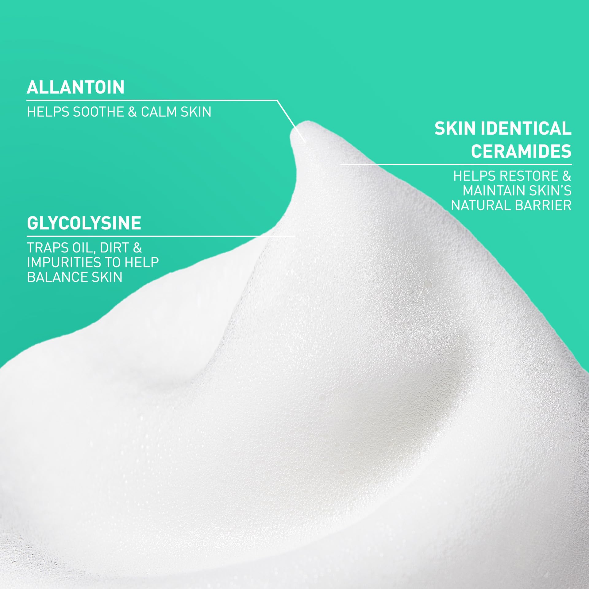 CeraVe Balancing Air Foam Face Wash, Foaming Facial Cleanser For Combination Skin, 8HR Oil Control + 24HR Hydration - Maple Wellness Supplements