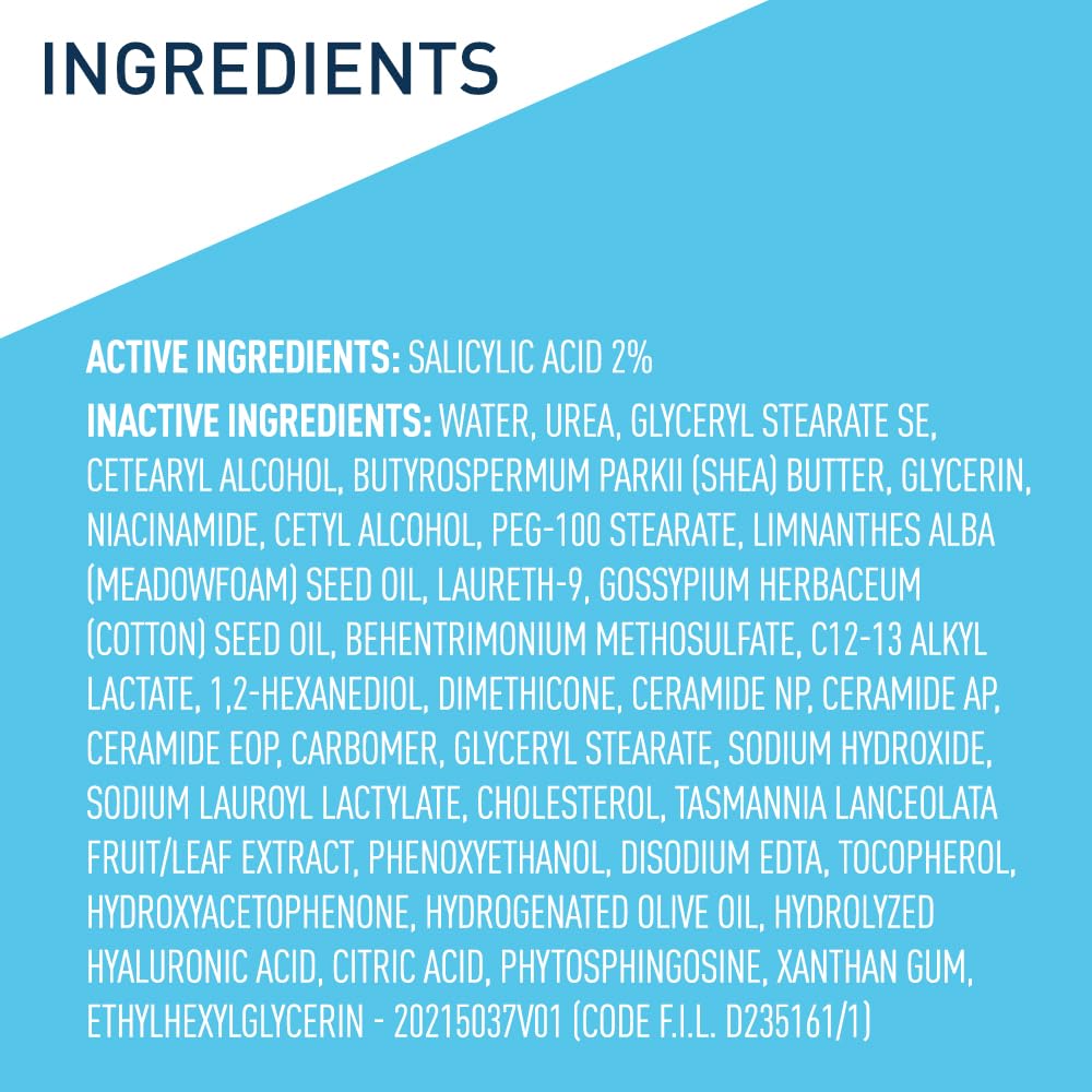CeraVe Moisturizing Cream for Psoriasis Treatment, With Salicylic Acid for Dry Skin Itch Relief & Urea for Moisturizing - Maple Wellness Supplements