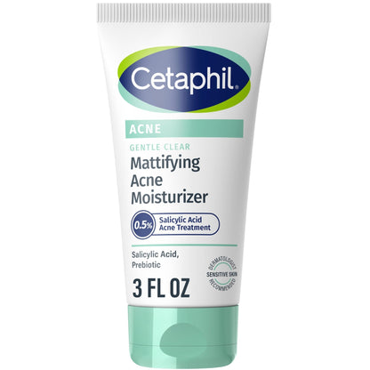 Cetaphil Face Moisturizer, Gentle Clear Mattifying Acne Moisturizer With 0.5% Salicylic Acid - Maple Wellness Supplements