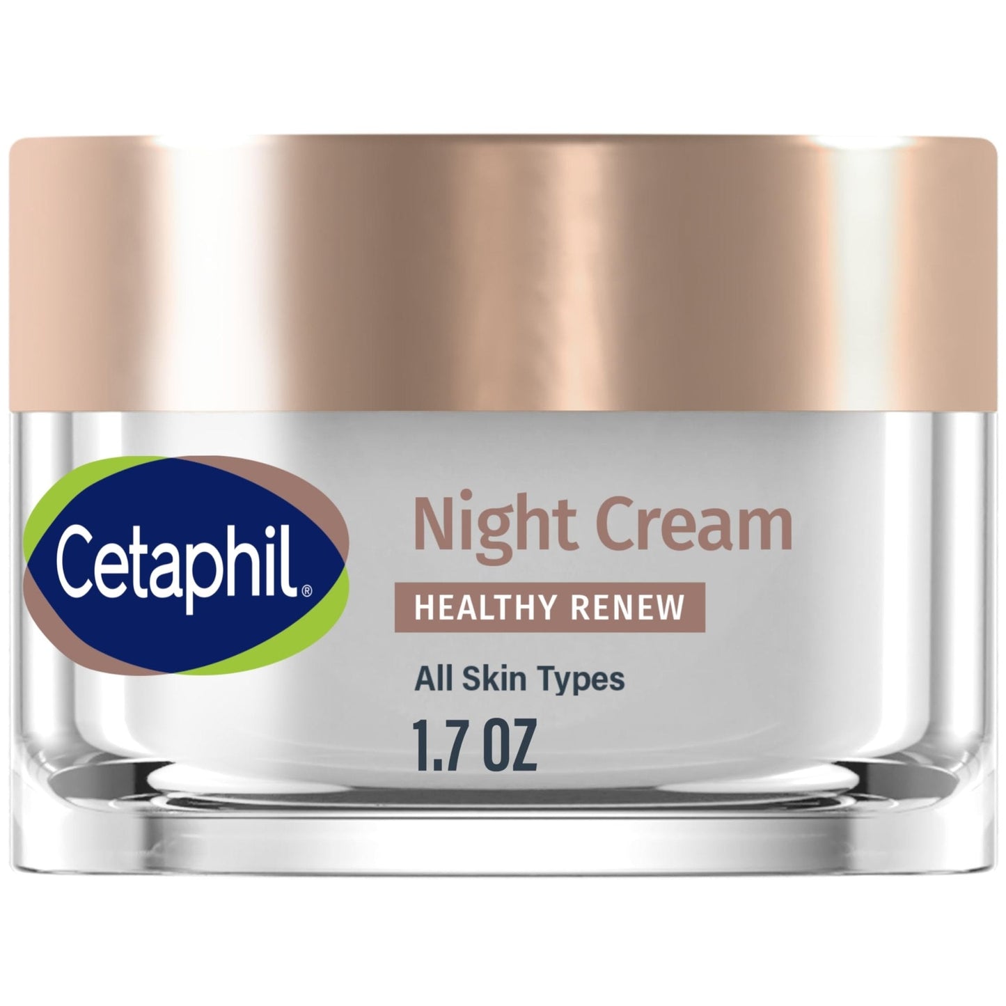 Cetaphil Healthy Renew Skin Tightening Night Cream 1.7 Oz, Wrinkle Repair Cream for Face with Peptides - Maple Wellness Supplements