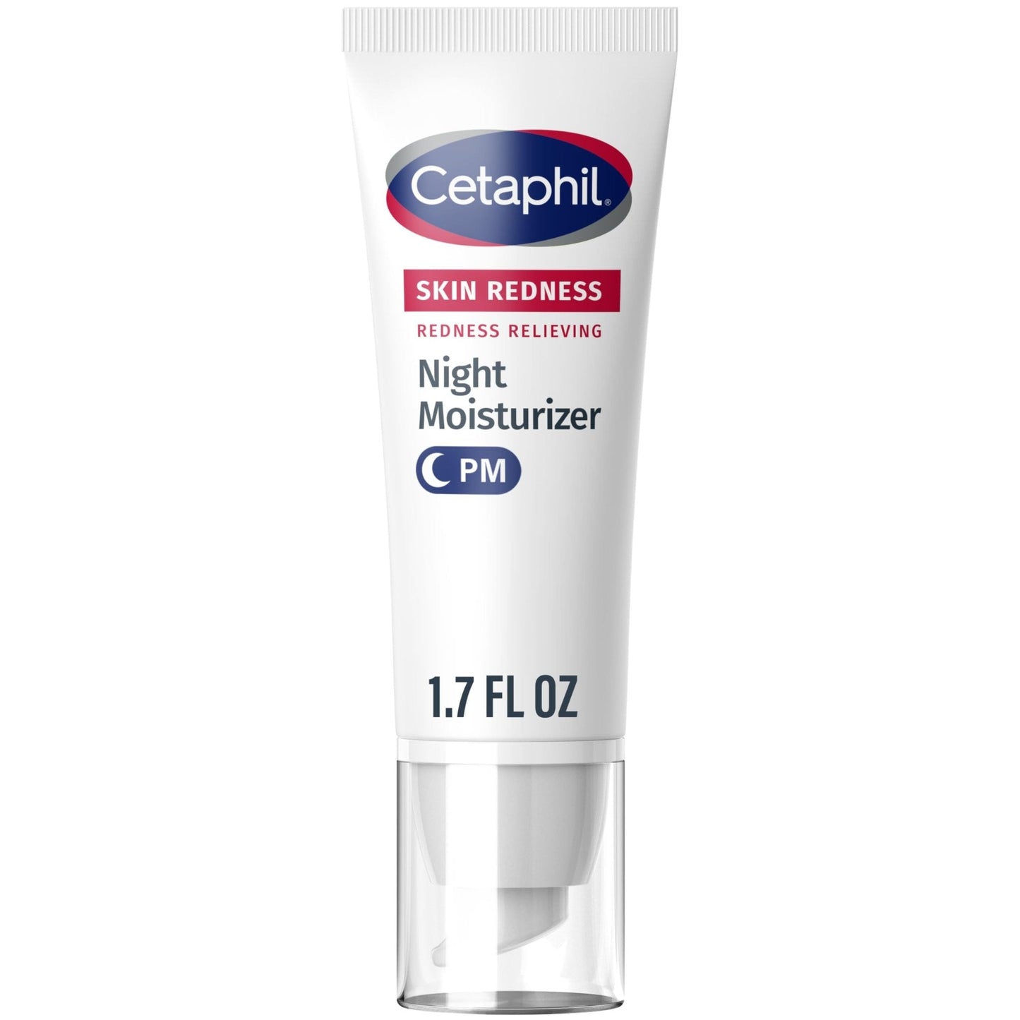 Cetaphil Night Cream, Redness Relieving Night Moisturizer for Face, 1.7 fl oz, For Dry, Redness-Prone Skin, Hypoallergenic, Fragrance Free - Maple Wellness Supplements