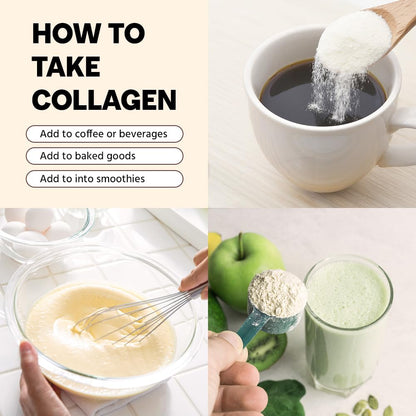 Cevitol Marine Collagen Peptides - Hydrolyzed Ultra-fine Collagen Powder for Women & Men, Hyaluronic Acid, Biotin, Vitamin C, for Skin, Hair, Nails, Joints - Maple Wellness Supplements
