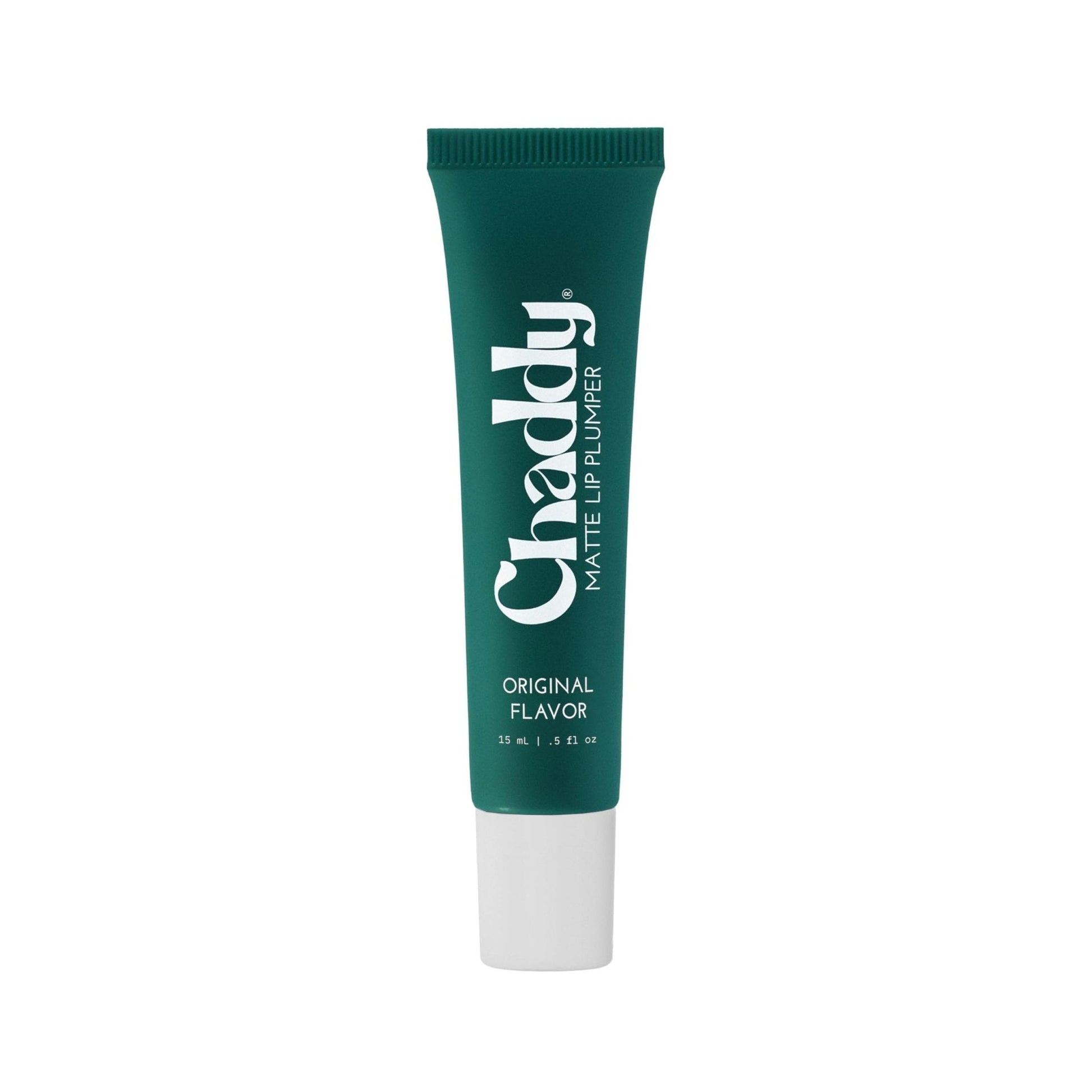 Chaddy Matte Lip Plumper - Hydrating Lip Plumper with Hyaluronic Acid | Plumping Lip, Natural Lip Care and Enhancer - 0.5 fl.oz (Original Flavor) - Maple Wellness Supplements